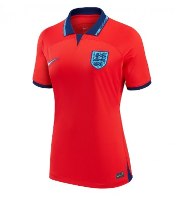 England Replica Away Stadium Shirt for Women World Cup 2022 Short Sleeve